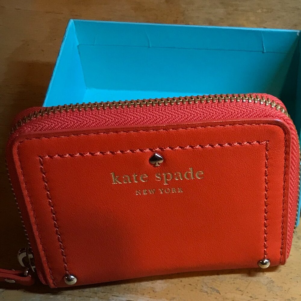 Kate Spade Mott Street Mini Lacey Wallet Orange